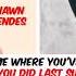 Shawn Mendes Ft Camila Cabello I Know What You Did Last Summer Lyric Video