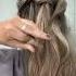 Easy Twisted Half Up Hairstyle Short Medium Long Hair Trendy Hairstyle Easy Hairstyle