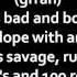 Bad And Bounjee Lyrics HD