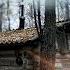 I Found An OLD HUT Got Tired And Spent The Night THE POACHERS DAM WINTER QUARTERS IN THE FOREST