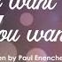 LET ME WANT WHAT YOU WANT Dr Paul Enenche