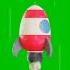 Green Screen Rocket Animation Youtubeshorts Viral