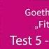 Arena A2 Test 5 Hören Teil 2 Prüfungsvorbereitung Goethe Zertifikat A2