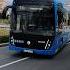 Электробус КАМАЗ 6282 борт 410219 к498уо799 маршрут 791 г Москва