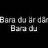 Ella Tiritiello Bara Du är Där Lyrics