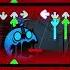 FNF Geometry Dash V1 Vs V2 Vs V3 Friday Night Funkin FIRE IN THE HOLE Fnf