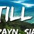 ZAYN Feat Sia Dusk Till Dawn Lyrics