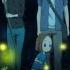 Takagi And Nishikata Watch Fireflies With Their Daughter