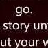 Joey Graceffa Don T Wait Lyric Video