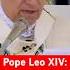 Pope Leo XIV We Are One In Christ A Powerful Homily On Unity And Faith
