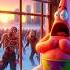 SPONGEBOB TEAM ATTACK BY ZOMBIE SpongeBob SquarePants Shorts Spongebob Trending Patrick