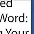 Advanced Microsoft Word Formatting Your Document