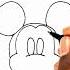 Turn S Into Mickey Mouse Drawing Shorts Mickey Mouse Mickeymouse Cartoon Disney Drawing