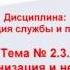 Тема 2 3 ОСиП ОДПО Организация и несение караульной службы