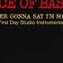 Ace Of Base Never Gonna Say I M Sorry First Day Studio Instrumental Demo