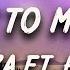 MEDUZA Tell It To My Heart Lyrics Ft Hozier