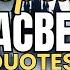 Macbeth Quotes Shakespeare Great Tragedies Easy Explanation By Ruchi Ma Am