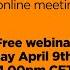 Virtual Slide Success Virtual Meeting Revolution Webinar 3 With Phil Waknell Ideas On Stage