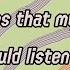 Songs That My Ocs Would Listen To Part 1 Kako