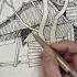 추억의 시골집 풍경화 Pen Drawing 추억속의 시골집을 그리며