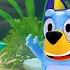 Bluey Believes Her Mom Is A Real Mermaid Magical Family Adventure Episode Bluey Toy Pretend Play