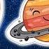 Космос для детей Мультик про планеты солнечной системы Марс Юпитер Сатурн