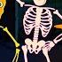 Midnight Magic Five Skeletons Dancing At Halloween Party Spooky Scary Skeletons Teehee Town