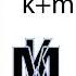 ADOBE ILLUSTRATOR IN KM TEXT LOGO DESIGN