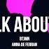 Talk About It Feat Anna De Ferran