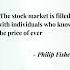 FINDING TRUE VALUE TRADING INSIGHTS FROM PHILIP FISHER