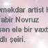 Cabir Novruz Sən Elə Bir Vaxtda Rast Gəldin Mənə Səs Hüsniyyə Mürvətova