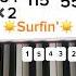 Stray Kids Surfin Lee Know Changbin Felix Piano Tutorial Piano Straykids Surfin