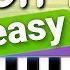 Lemon Tree Fools Garden EASY PIANO TUTORIAL