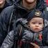 Family Of Mountain Soldiers In Patagonia Uniforms 2 Love Peace Military Army Ai Baby Aiart