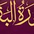 سورة البقرة بصوت الشيخ القارئ د تميم بن أحمد الريمي