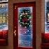 A Christmas Coffee Shop Ambience With Relaxing Christmas Jazz Music Crackling Fire And Cafe Sounds