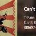 T Pain Can T Believe It Instrumental