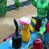 Hulk Drives The Tow Truck Carrying Sweet Treats