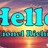 Hello Lyrics Lionel Richie