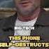 This Phone Can Self Destruct At The Push Of A Button