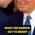 What Did Barron Trump Say To Joe Biden