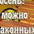 Доброе утро Наконец то наступила осень теперь уже можно хандрить на законных основаниях