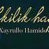 Ichkilik Haqida