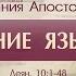 Проповедь Деяния Апостолов 30 Обращение язычников Алексей Коломийцев