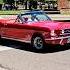 1966 Ford Mustang Red Convertible Classic Car Drive By Engine Sound Motor Muster 2024