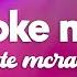 Tate McRae You Broke Me First Lyrics