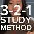 3 2 1 STUDY METHOD