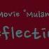 Original Key Instrumental Reflection From The Movie Mulan Piano Instrumental With ENG Lyrics
