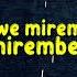 Yese Oman Rafiki Jose Chameleone Mirembe Official Lyrics Video