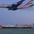 Посадка Airbus A380 Emirates посадкасамолета Airbus Emirates A380 Pilot самолет пилот